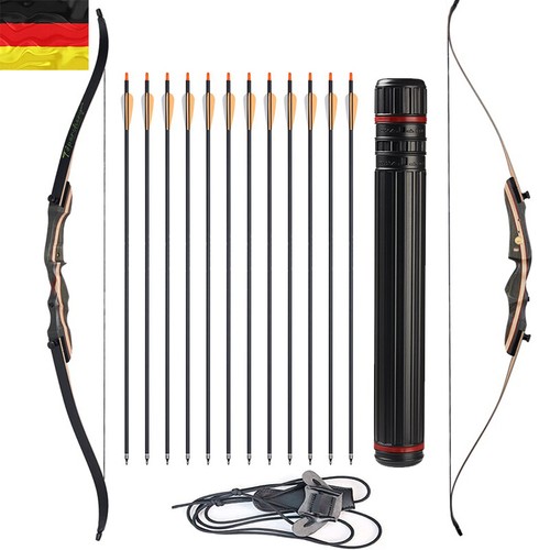 Recurvebogen set jagdbogen - 62",