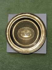 Pilsglas Untersetzer, Karlsberg Ur-Pils, Messing, unbenutzt, original verpackt