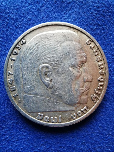 Reichsmark paul von - 5,