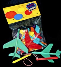 5 ALTE MANURBA SCHLEUDERSEGLER