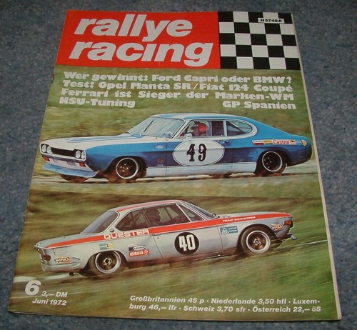 Rallye racing 1972 nsu - racing,
