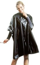 Friseurumhang - Waschumhang PVC - schwarz - NEU