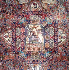 Exklus. sehr feiner alter Ghom