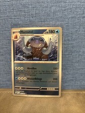 Pokemon Karte Mamutel Reverse