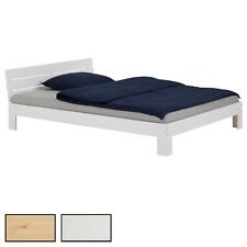 Massivholzbett Doppelbett mit Kopfteil Jugendbett Bett 140x200 cm Kiefer massiv