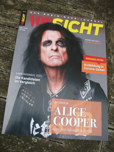 German magazine alice cooper - alice,