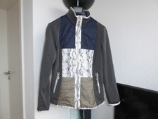 Sportalm Jacke Fleecejacke grau blau beige Gr. 42
