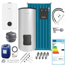 BOSCH Gasbrennwert Solaranlage