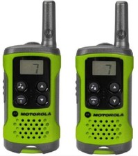 Motorola TLKR T41 PMR Walkie Walkie Funkgerät 8 Kanal in Grün 2er Set  Neuwertig