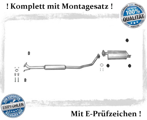 Auspuffanlage suzuki swift iii - suzuki,