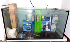 150l Aquarium  80 cm Breit, 50 cm Tief, 40 cm hoch + Neuzubehöhr