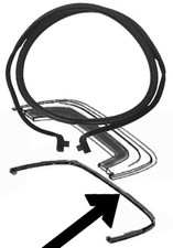 Gasket hood lid box - , for