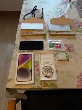 I Phone 14 in Weiß und 128 GB Speicherplatz + Zubehör siehe Fotos