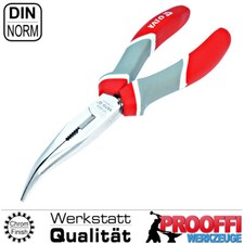 Kraft Spitzzange Gebogen 200mm