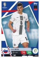 Topps Euro 2024 Match Attax 24 Base Karte Slowenien SVN 2 Jaka Bijol