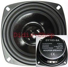 100 mm 4" Lautsprecher 30w / 8 ohm Basslautsprecher NEU Bass 30 Watt 100 mm 10cm