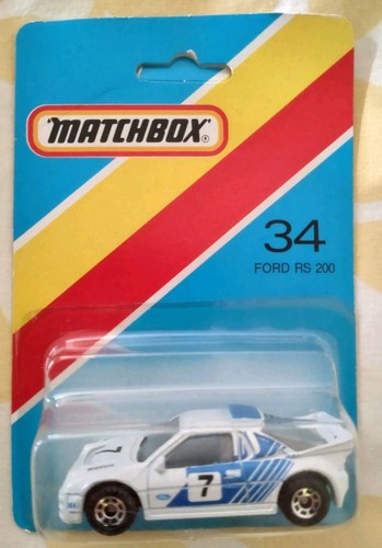 Matchbox ford rs200 - ford, 80er