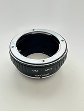 K&F Concept Adapter für Olympus OM Objektiv auf M43 MFT Mount Kamera