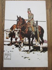 Postkarte Reiter Ulanen