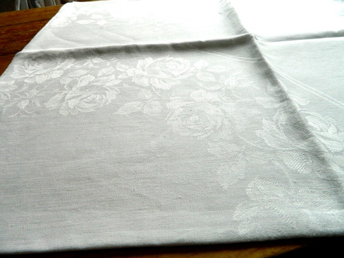 Antik leinen damast tischdecke - antik,