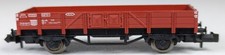 Fleischmann N 2457, Niederbordwagen, 2-achsig, NO BOX, #BE1258