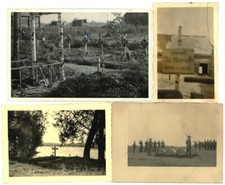 4x Orig. Foto Grab Soldaten