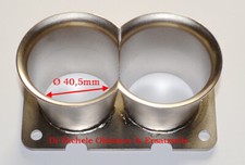 40 DCNF, 42 DCNF Weber Vergaser Ansaugtrichter mit Sieb Gitter, Air Horn, B.9446