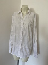 Gina Laura Blouse White Size