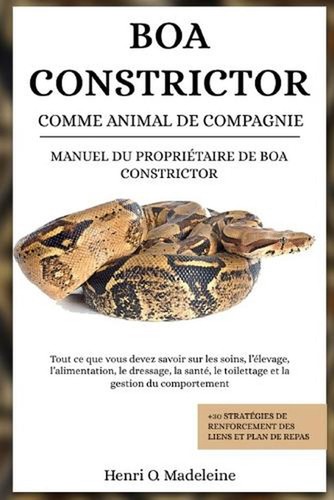 Boa constrictor comme animal - comme,