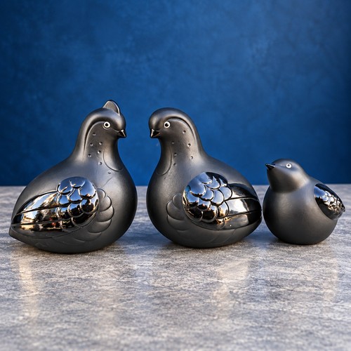 Trio vintage 1980er - vintage, black
