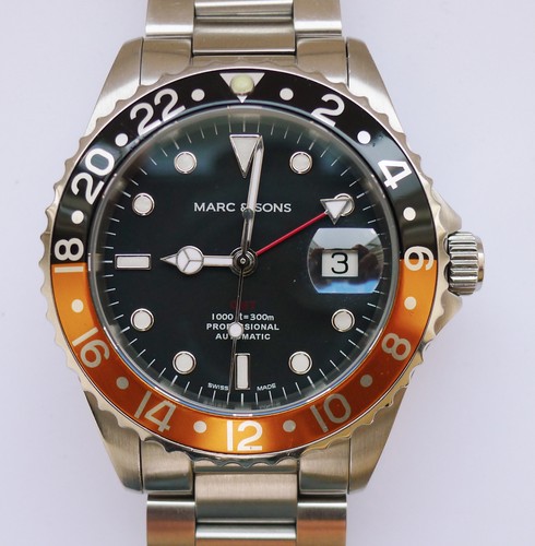 Marc sons gmt swiss - marc&sons, made
