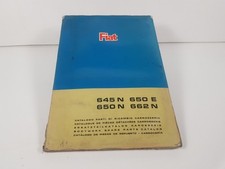 Werkstatthandbuch Fiat 645 N 650 E Lkw Katalog Ersatzteile Karosserie Und 1967