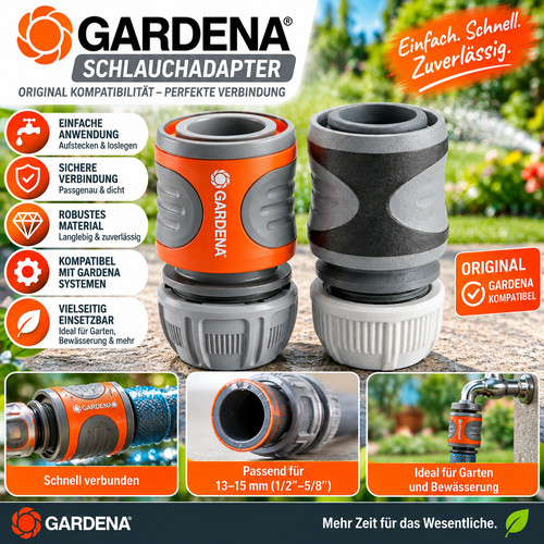 Gardena schlauchadapter - gardena,