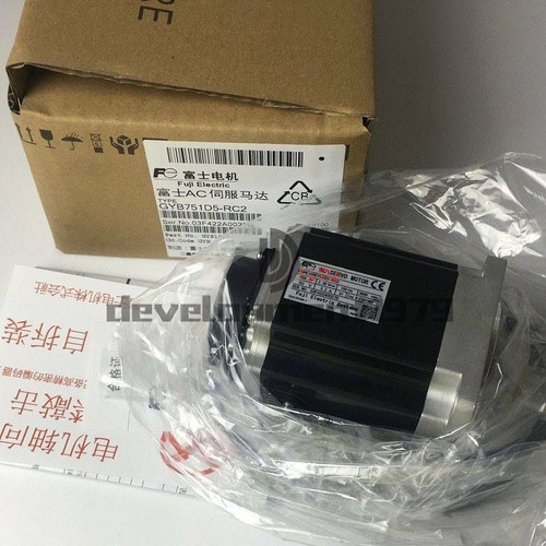One new fuji servo motor - new,