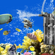 5-in-1 Aquarium Innenfilter mit UV 3w Aquarium Filter Pumpe Einstellbarer 500L/h