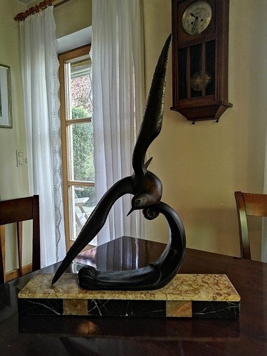 Antike art deco skulptur - art,