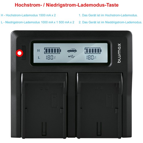 Dualladegerät für sony - dualladegerät,