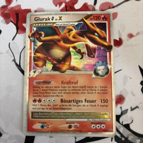 Pokemon glurak dp45 - lv.x,