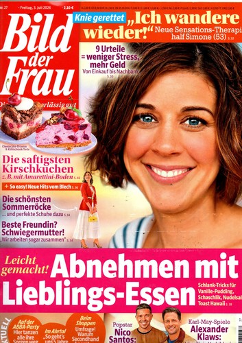 Zeitschrift bild der frau - bild,