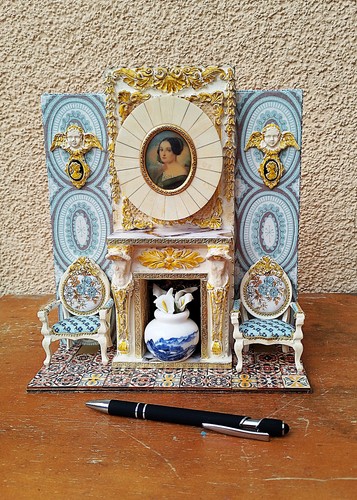Kamin miniatur puppenhaus - 1:12,