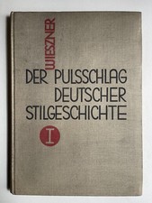 Georg Gustav Wieszner László Moholy-Nagy Pulsschlag Deutscher Stilgeschichte