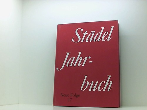 Städel jahrbuch 1999 neue - 1999,