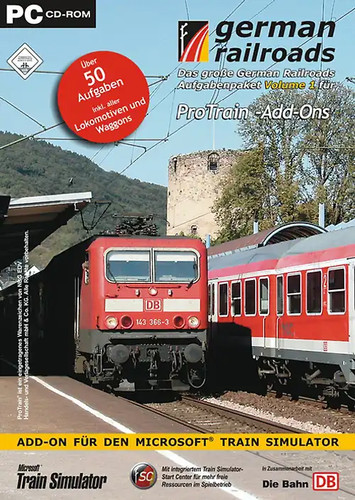 Microsoft train simulator - train,