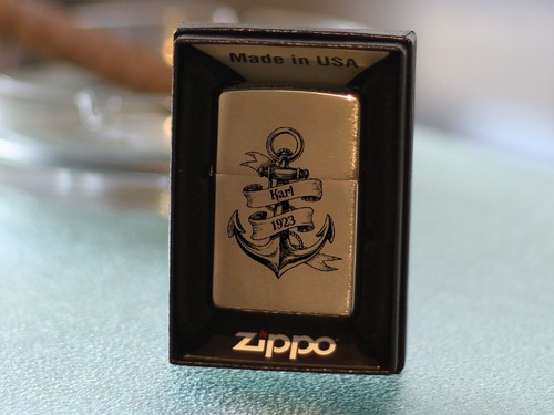 Zippo feuerzeug anker mit - anker,