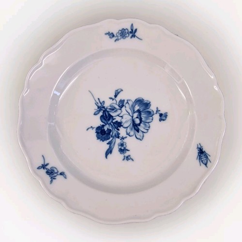 Meissen teller blaue blume - meissen,