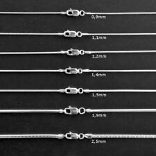 Silberkette Schlangenkette