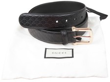 Gucci Damen Leder Gürtel