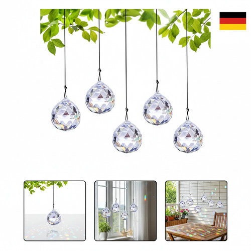 Stück kristallglas prismen - 5,