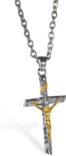 Herren jesus kreuz - jesus, halskette