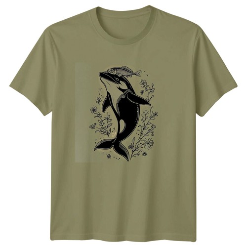 Orca wal fisch blume - wal,